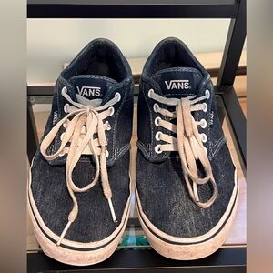 Men’s size 10.5 VANS shoes - denim